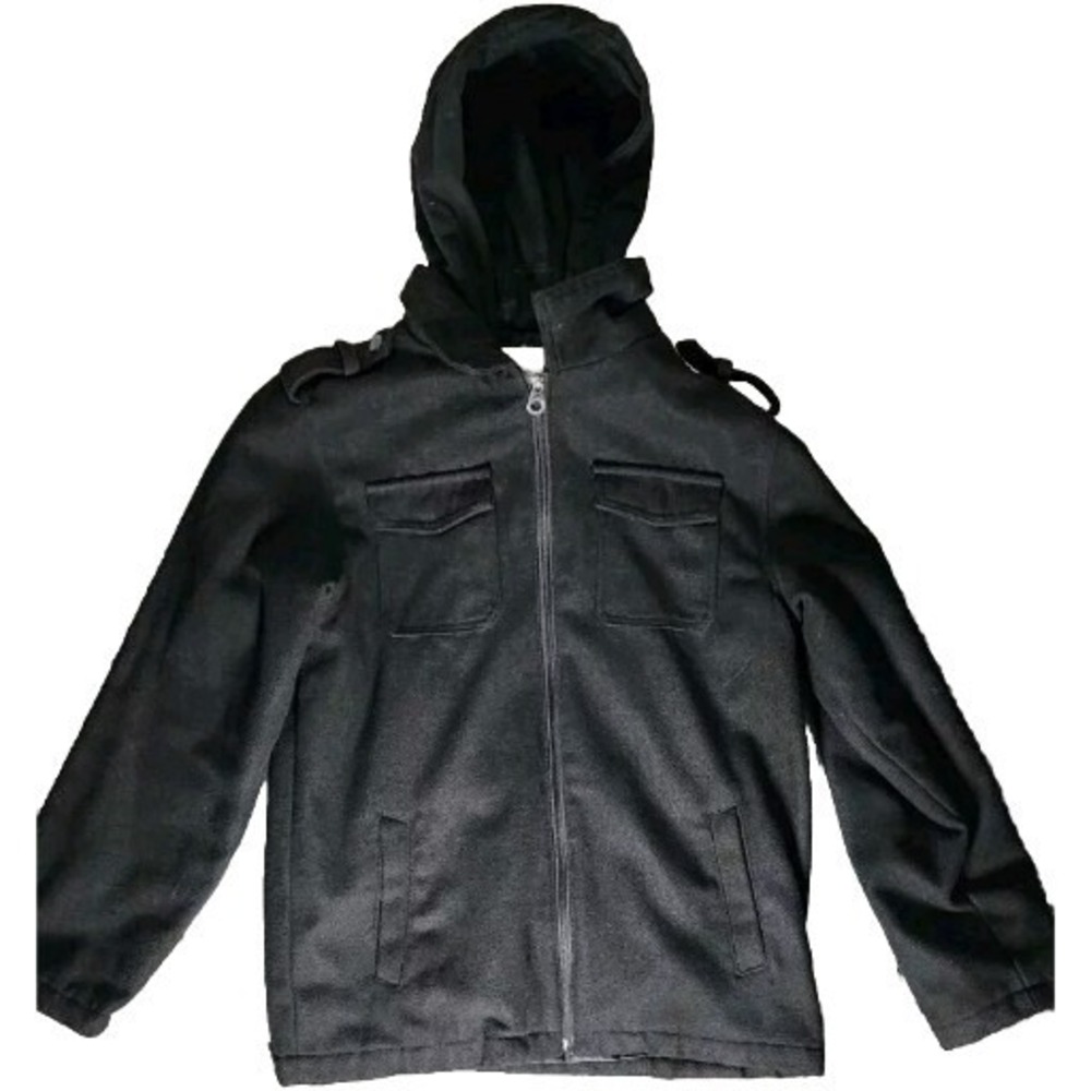 Boy's Calvin Klein‎ Winter Coat Black Size L 14/16